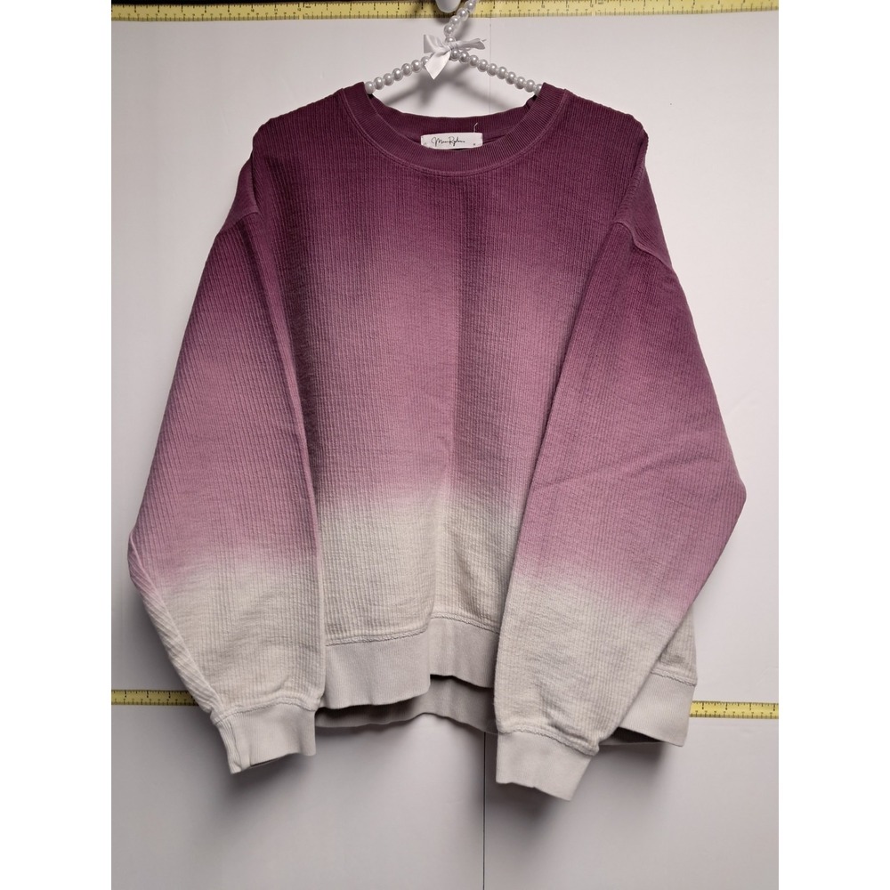 Womens Pink And Gray Ombre Moon Ryder Sweater. Size Medium‎